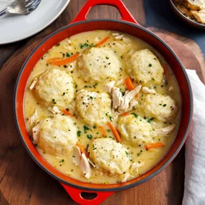 homemade Chicken and Dumplings recipe