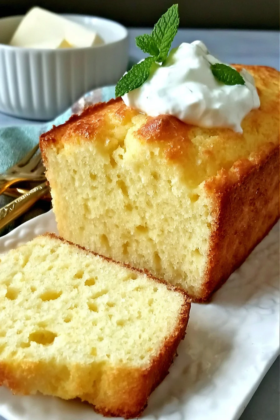 140 Calorie Sugar Free Yogurt Cake (16g Protein!)