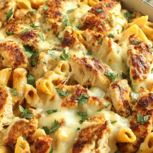 Cheesy Chicken Pasta Recipe Recipe