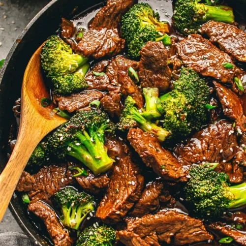 Chinese Beef and Broccoli (One Pan Take-Out)