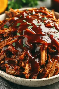 Classic Slow Cooker BBQ Pulled Pork