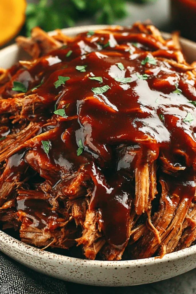 Classic Slow Cooker BBQ Pulled Pork