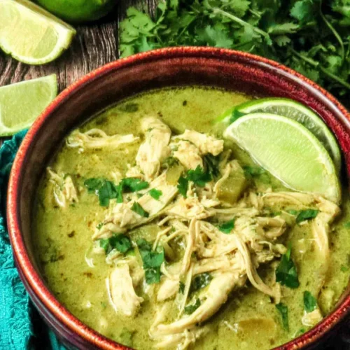 Creamy Green Enchiladas Chicken Soup