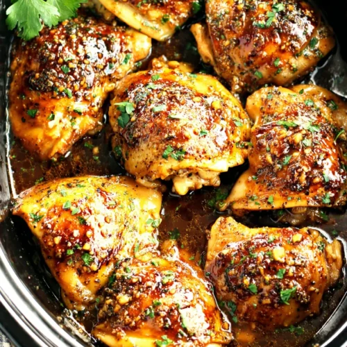 Crockpot Honey Garlic Chicken