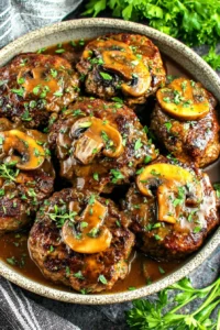 Easy Slow Cooker Salisbury Steak Recipe