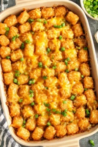 Easy Tater Tot Casserole
