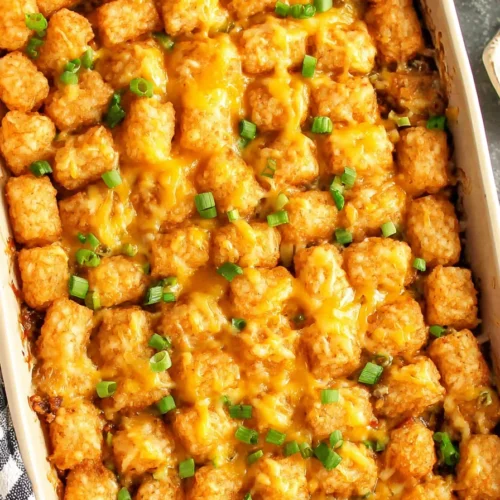 Easy Tater Tot Casserole
