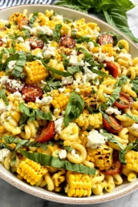 Healthy Street Corn Pasta Salad