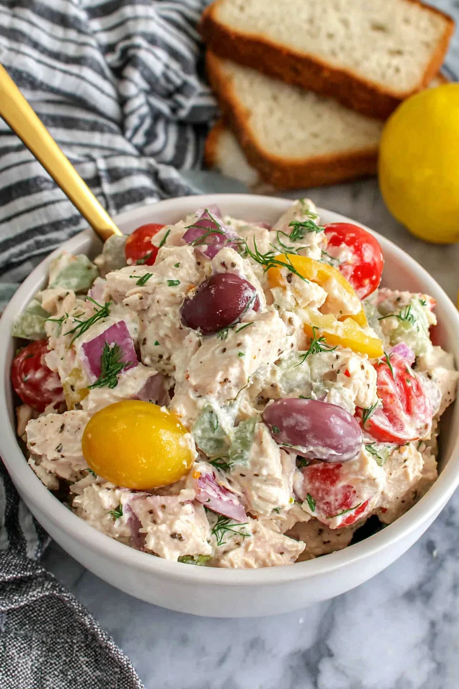 Italian Grinder Chicken Salad