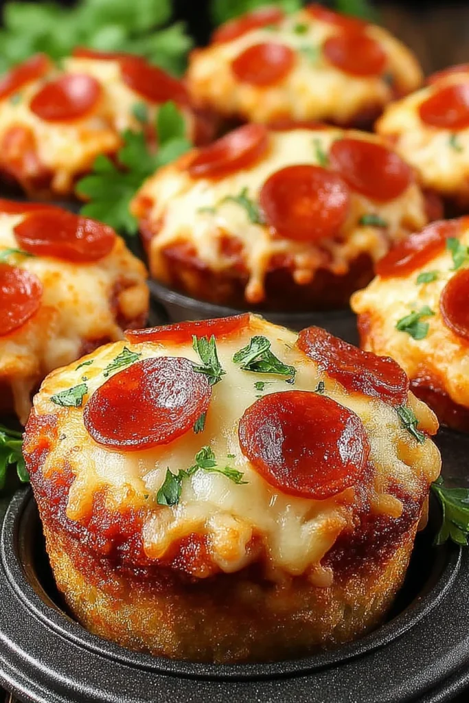 Keto Carnivore Pizza Muffins – The Perfect Low-Carb Bite!