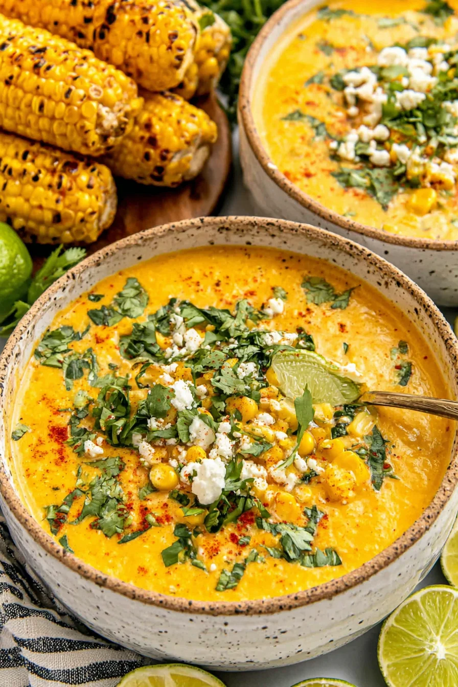Mexican Street Corn Soup Recipe
