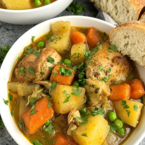Slow Cooker Chicken Stew Recipe