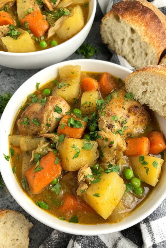 Slow Cooker Chicken Stew Recipe