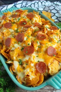Cheesy Dorito Casserole in 30 Minutes