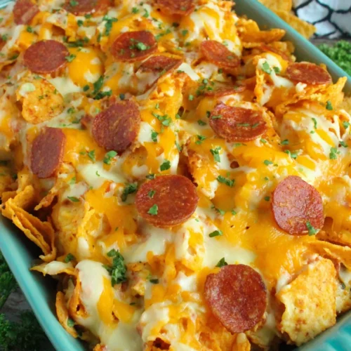 Cheesy Dorito Casserole in 30 Minutes