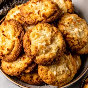 Chewy Coconut Cookies