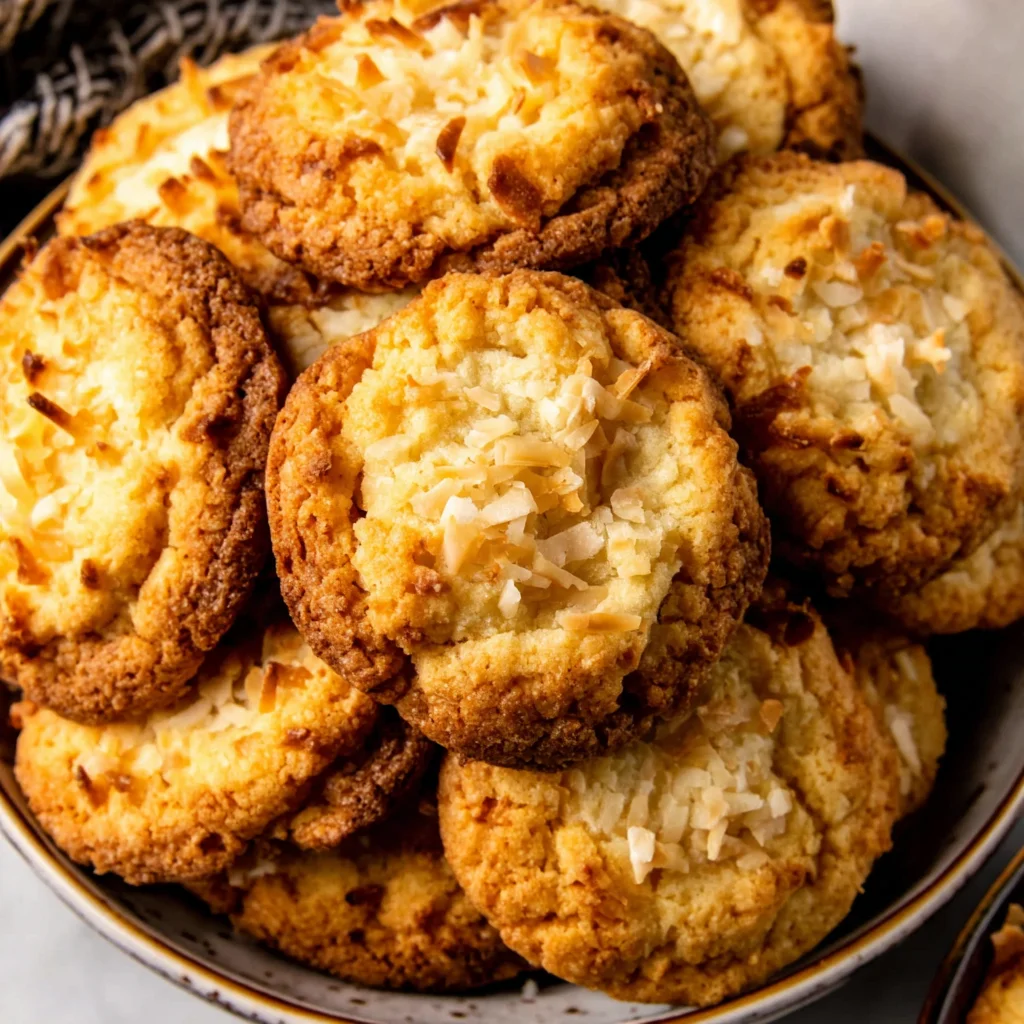 Chewy Coconut Cookies