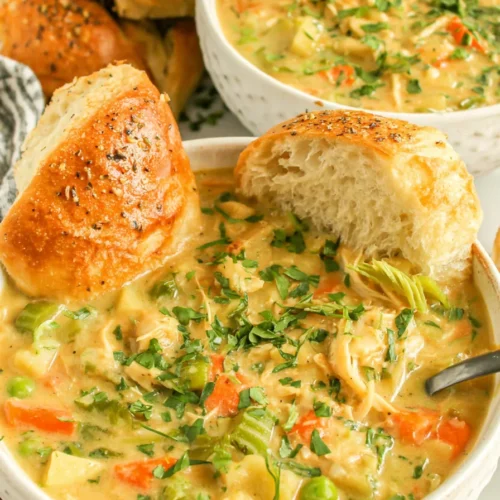 Chicken Pot Pie Soup Recipe
