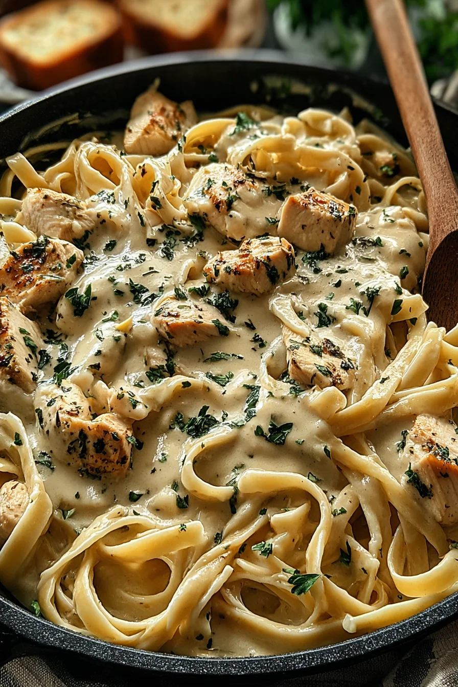 Creamy Dairy Free Chicken Alfredo