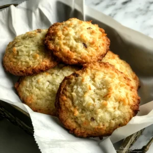 Crispy, Chewy Carolina Coconut Cookies