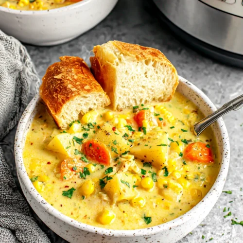 Crockpot Chicken Corn Chowder