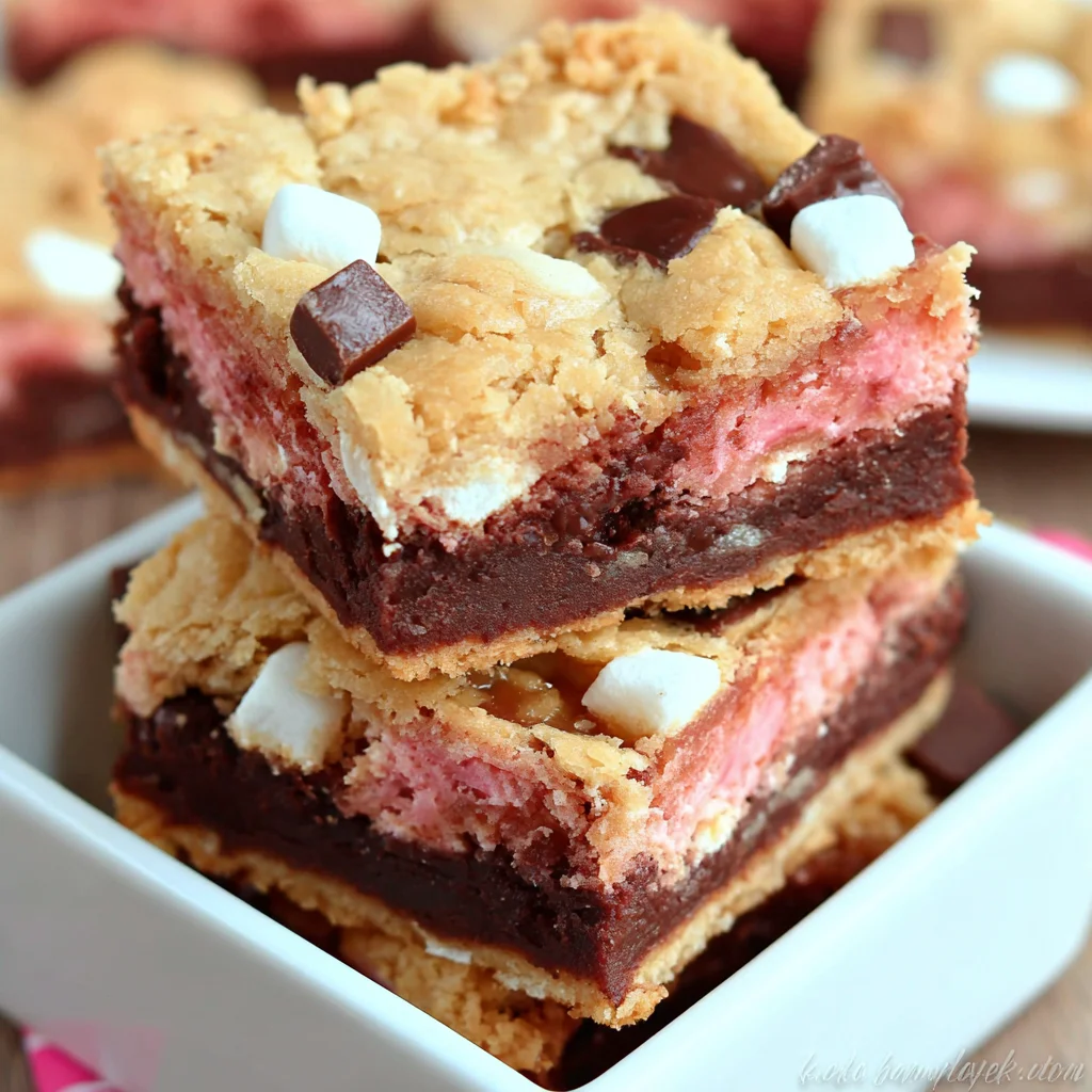 Gluten Free S'mores Cookie Bars
