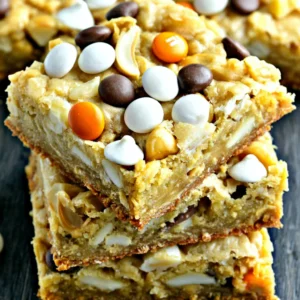 Monster Cookie Bars