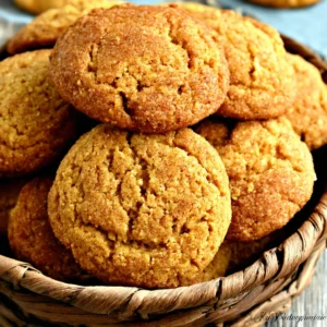 SOFT Pumpkin Snickerdoodle Cookies