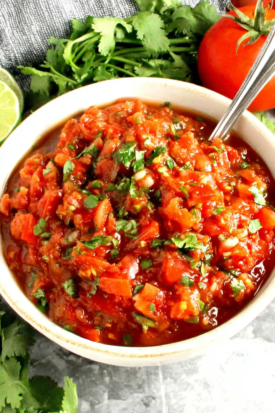 Salsa Recipe With Fresh Tomatoes