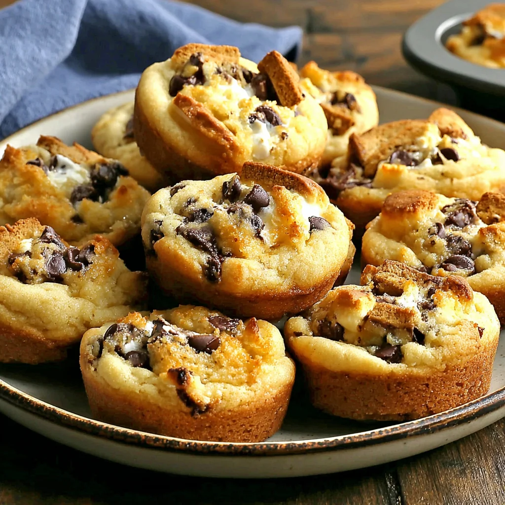 S'mores Cookie Cups - bake & bacon