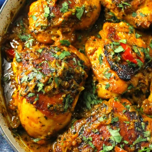 Spicy Brazilian Coconut Chicken: Bold, Creamy, and Irresistible