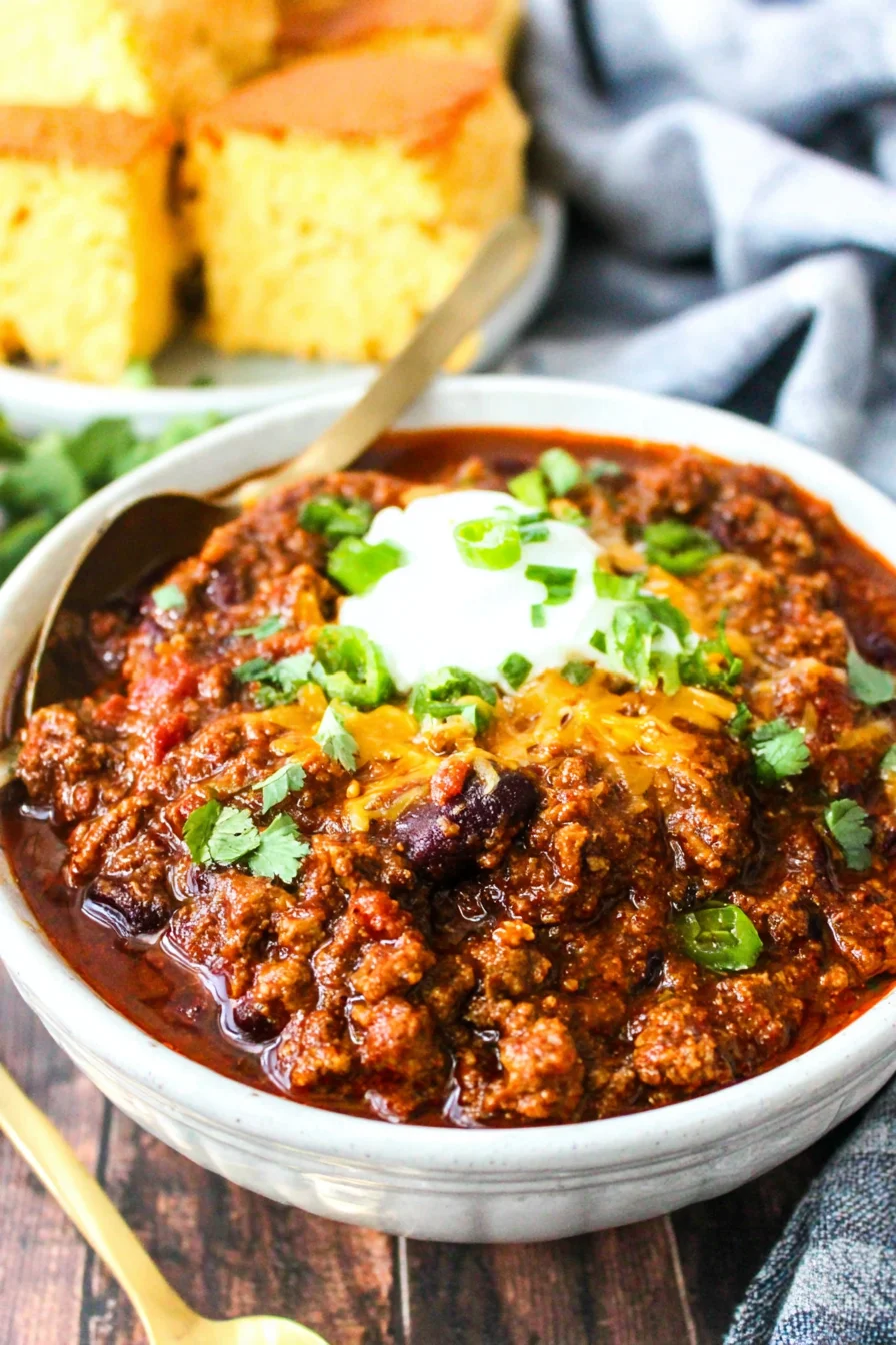 The BEST Texas Roadhouse Chili Recipe (With or Without Beans)