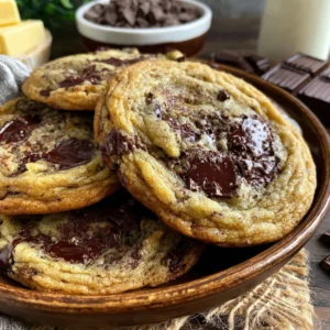 Thin & Chewy Chocolate Chip Cookies