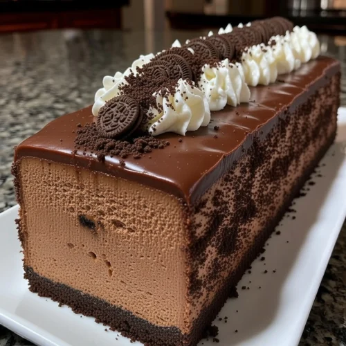 No-Bake Oreo Mousse Cake
