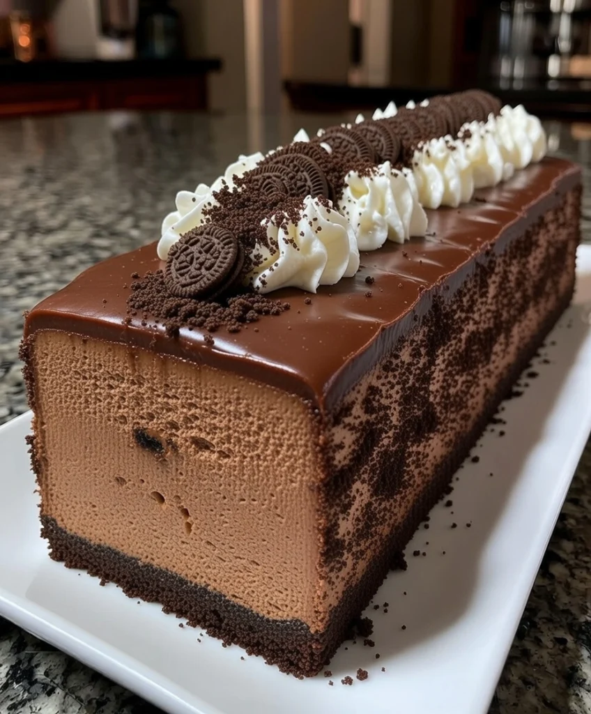 No-Bake Oreo Mousse Cake
