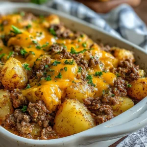 Slow Cooker Tex-Mex Beef and Potato Bake
