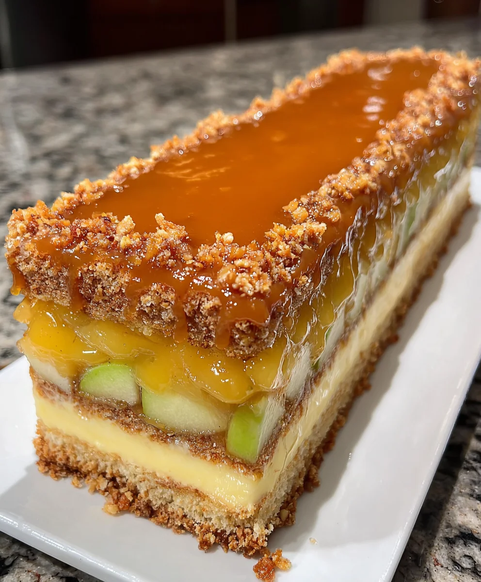 Caramel Apple Layer Cake
