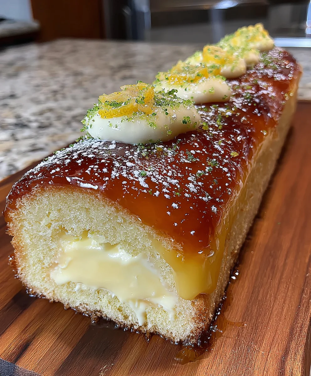 Lemon Cream Cheesecake Roll