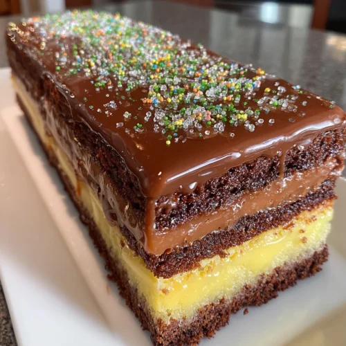 Mocha Fudge Layer Cake
