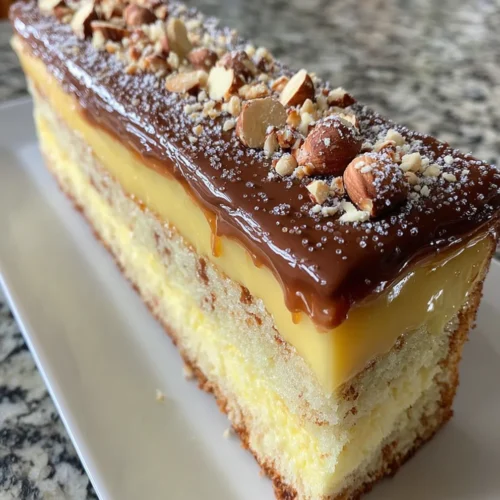 Mocha Hazelnut Layer Cake