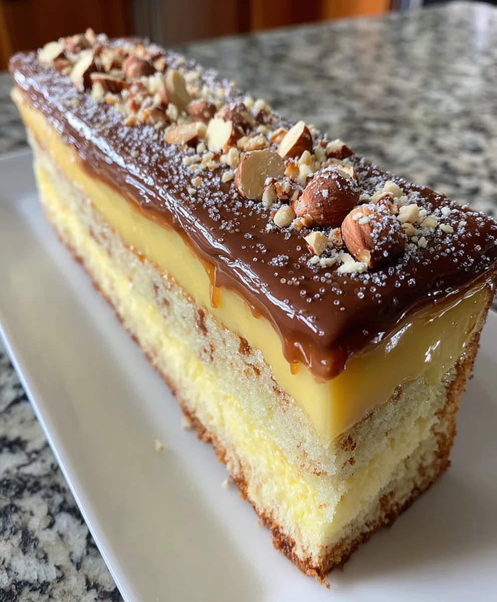Mocha Hazelnut Layer Cake