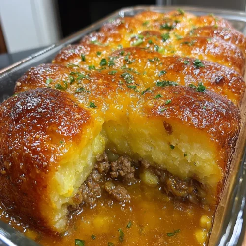 Slow Cooker Beefy Cheesy Potato Bake