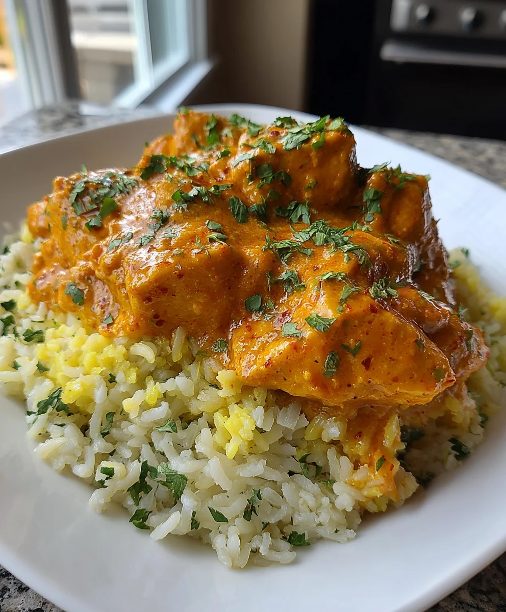 Slow Cooker Butter Chicken (Indian Style)
