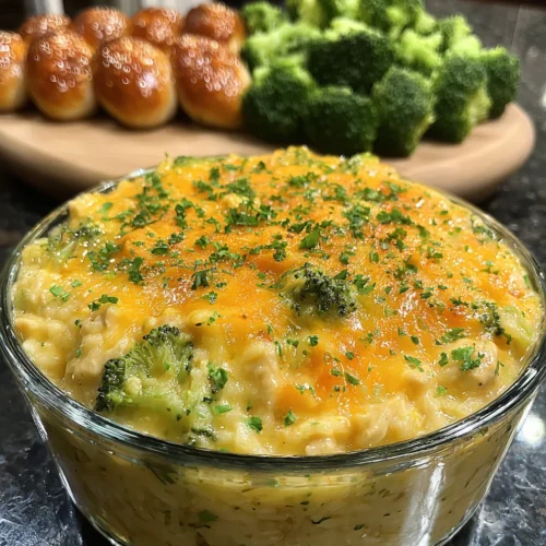 Slow Cooker Creamy Chicken & Broccoli Bake