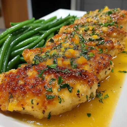 Slow Cooker Garlic Parmesan Chicken & Green Beans