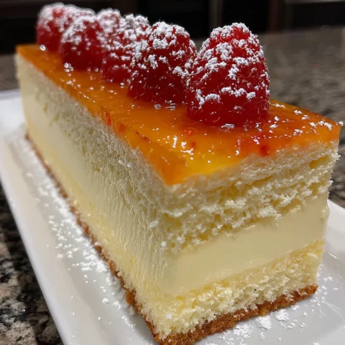 White Chocolate Raspberry Mousse Cake