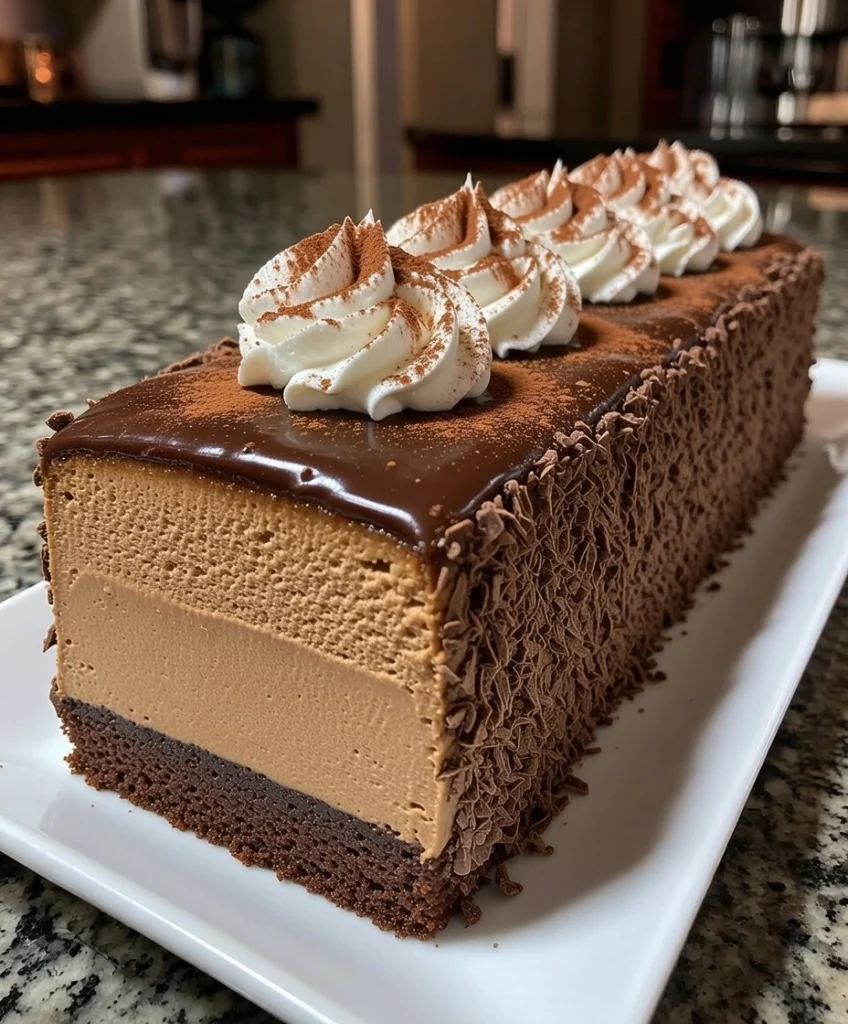 Mocha Coffee Mousse Cake
