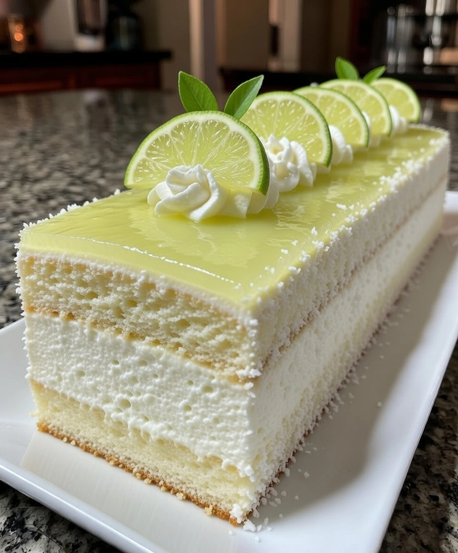 Classic Key Lime Cheesecake Bar
