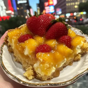 Strawberry Cream Cheese Cobbler
