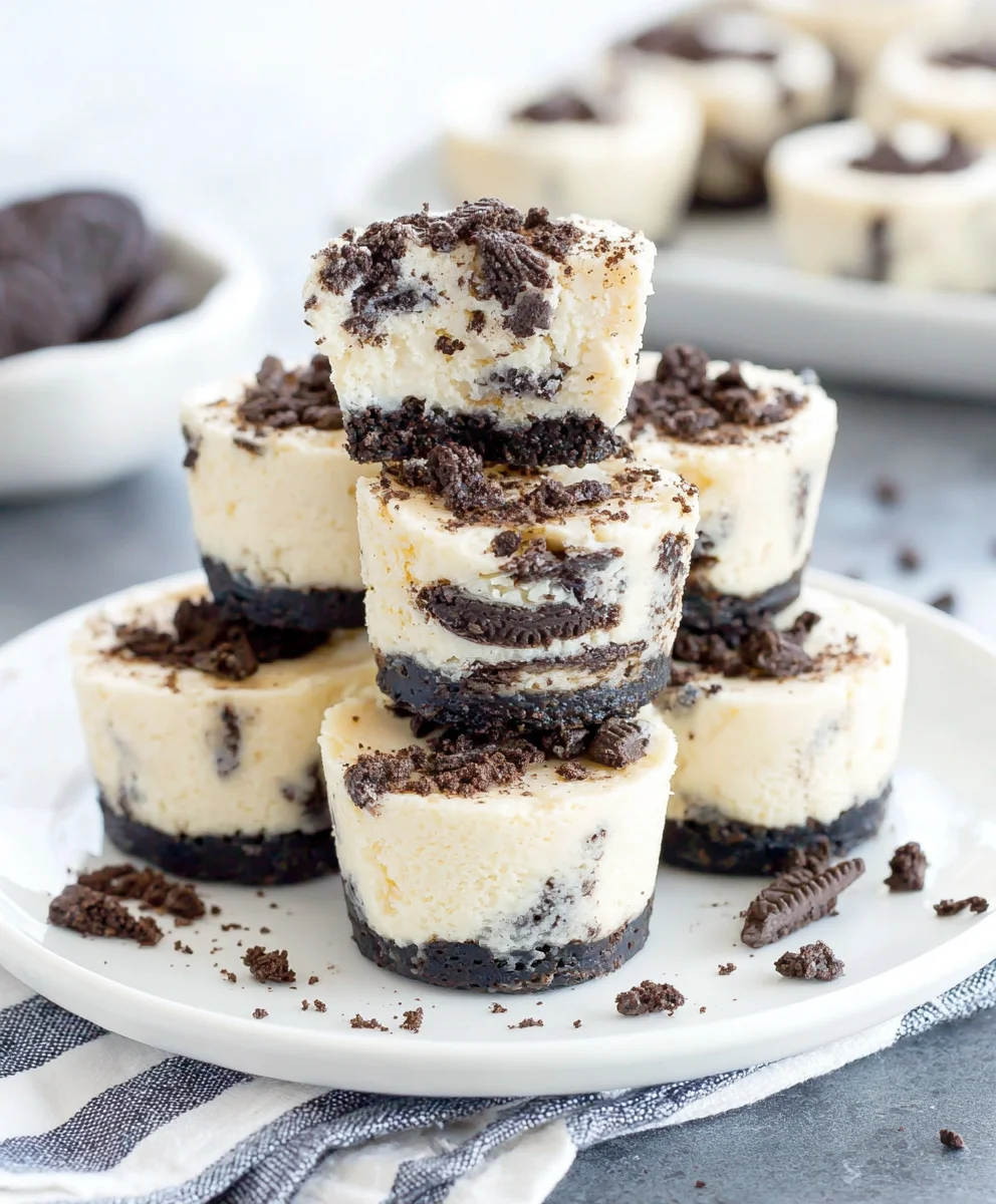 The Best Oreo Cheesecake Bites (30 Minute Recipe)